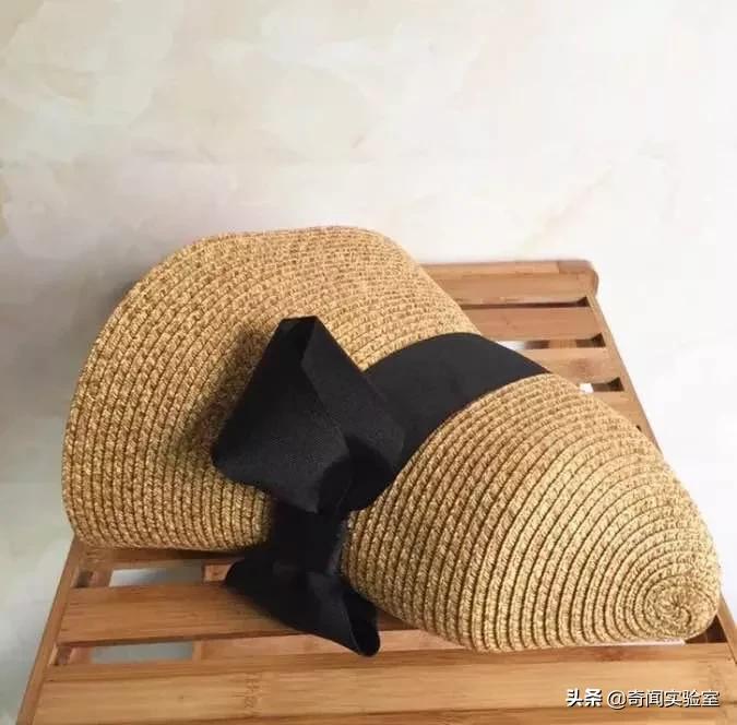 松紧防晒草帽推荐哪款好用,好温柔的防晒草帽减龄又气质