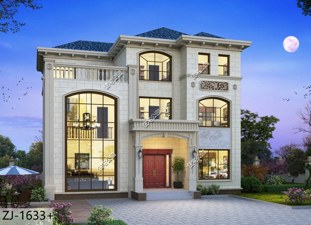 手里的40万存款，终于找到它能盖的房子了，挑空客厅就是霸气