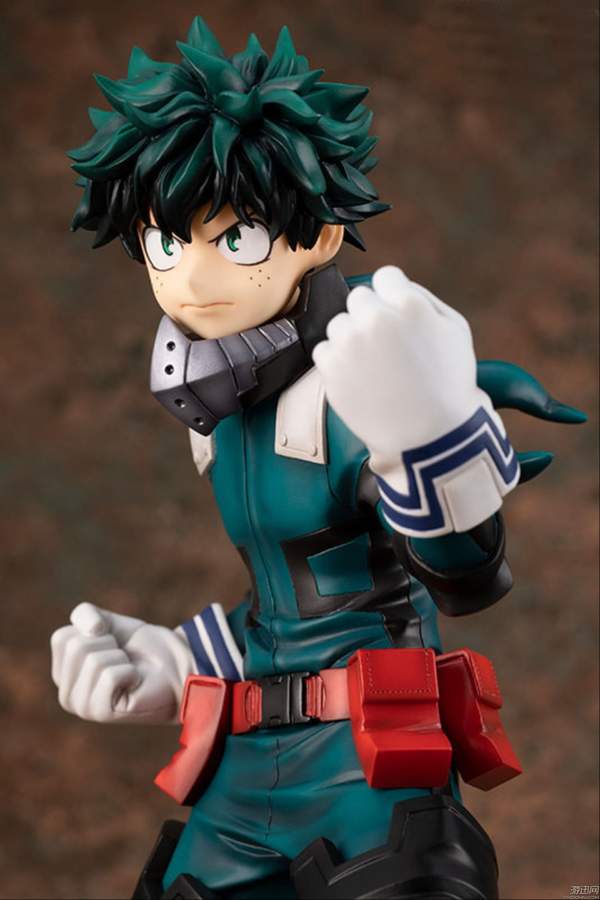 超轻粘土手办绿谷出久,我的英雄学院绿谷手办q版