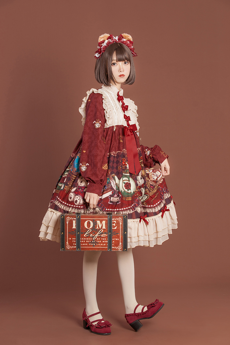 适合过年穿的拼接小红裙,有哪些适合新年穿的lo裙推荐呢