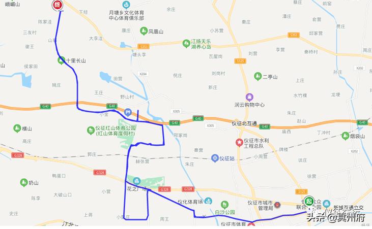 仪征公交线路查询9路,仪征公交路线汇总2019年9月