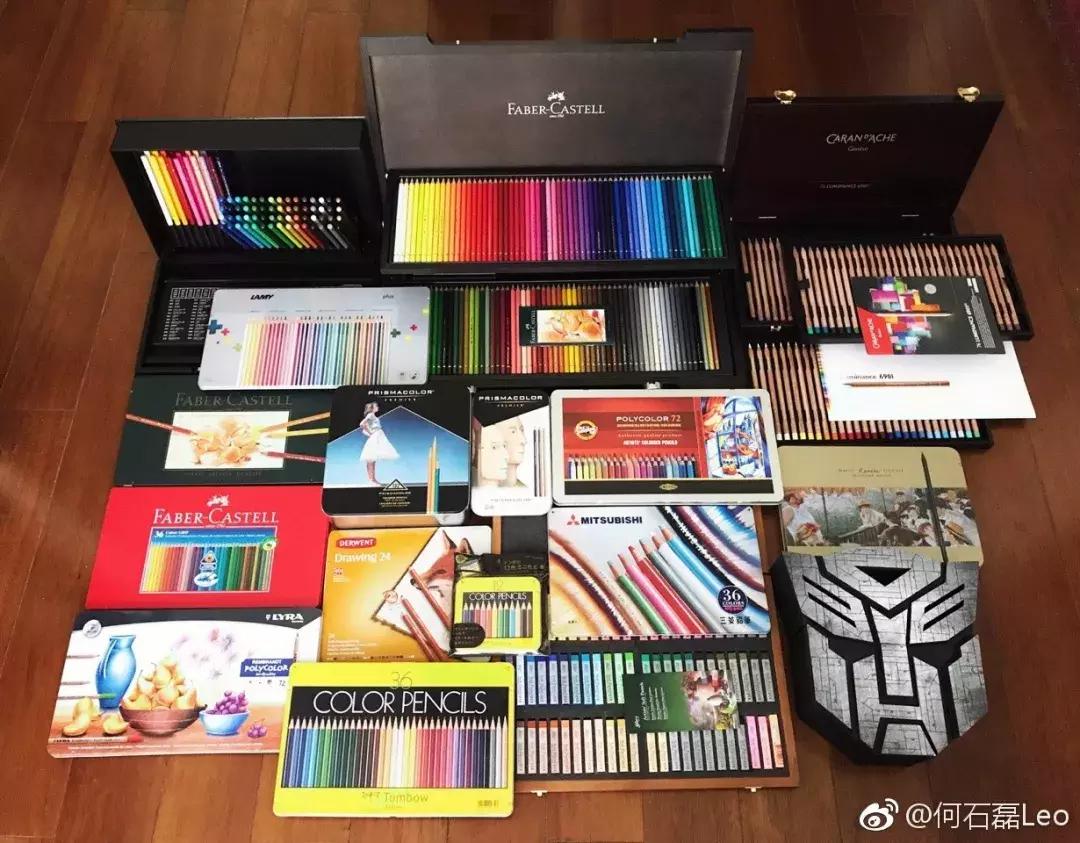 彩铅画的震撼,让人惊艳的彩铅作品