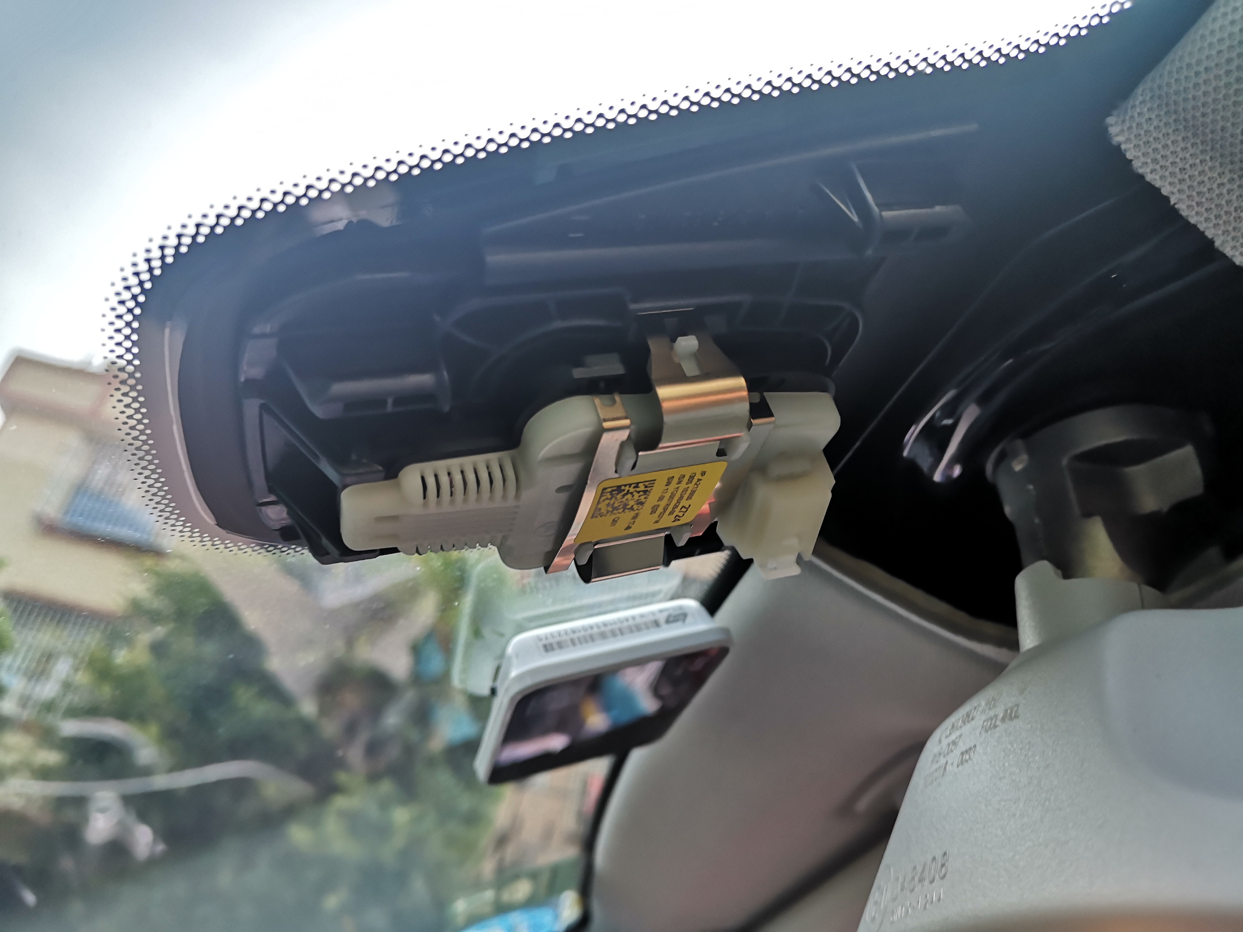 我的立标大C无损安装智看专用隐藏式记录仪过程分享