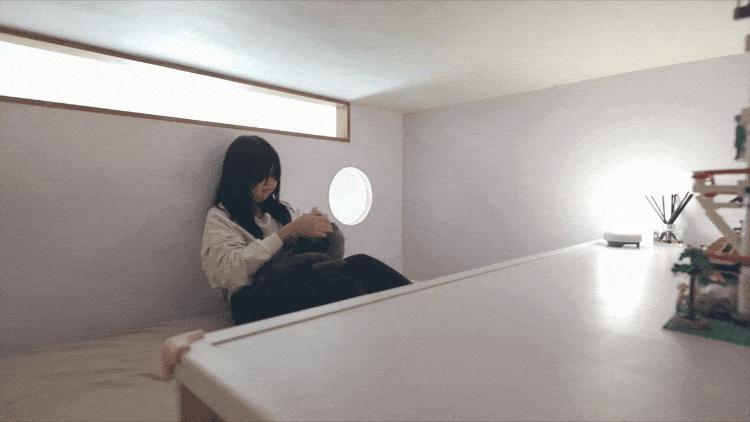 从180㎡搬到45㎡,三口之家越住越小,女儿却说现在最好