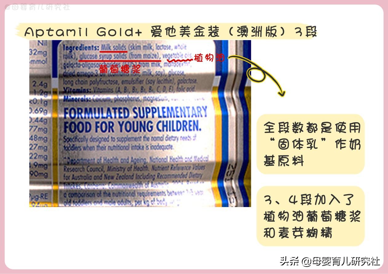 一款真正的好的进口奶粉,15款婴儿奶粉