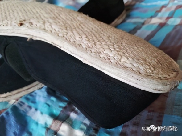 儿时穿的鞋,小时候做鞋的材料