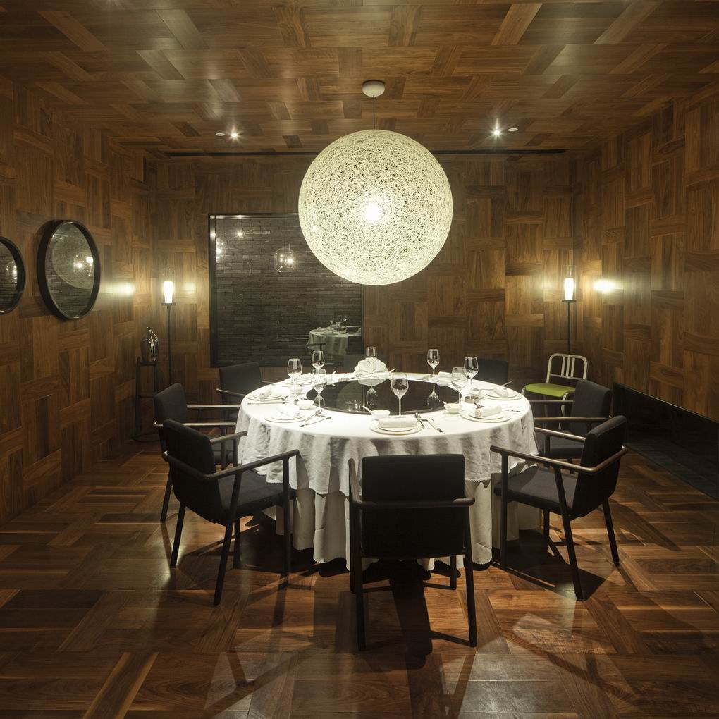 餐饮空间玄关图,深圳华苑一号餐饮空间