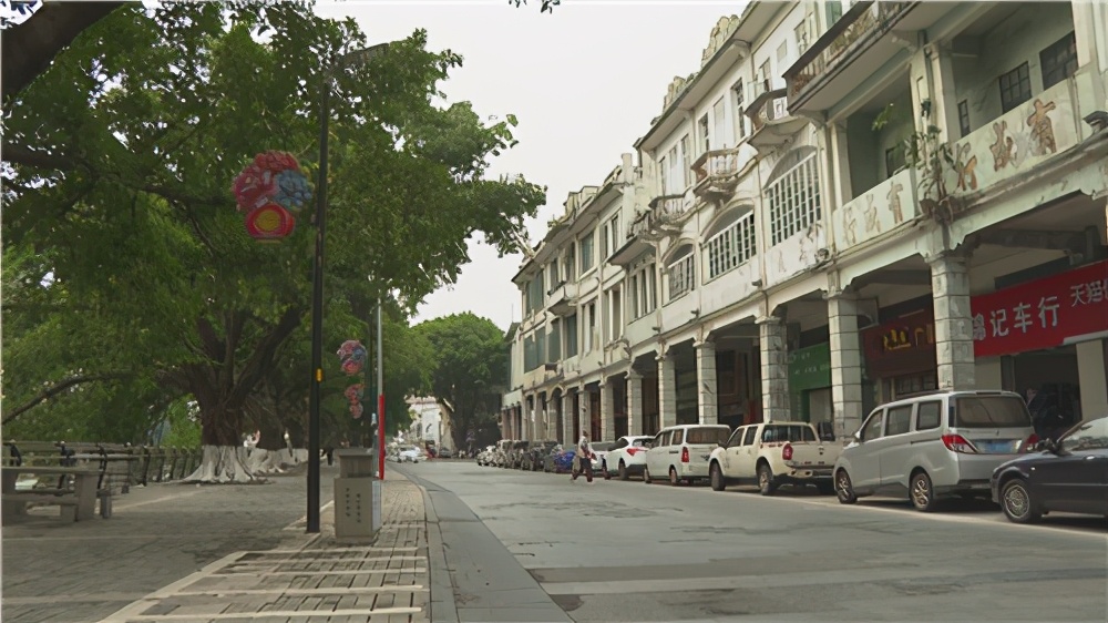 江门长堤路网红打卡地,河堤路网红打卡地最新状况