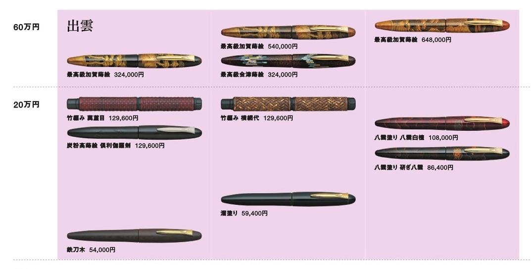 platinum白金3776钢笔,白金钢笔3776桂冠