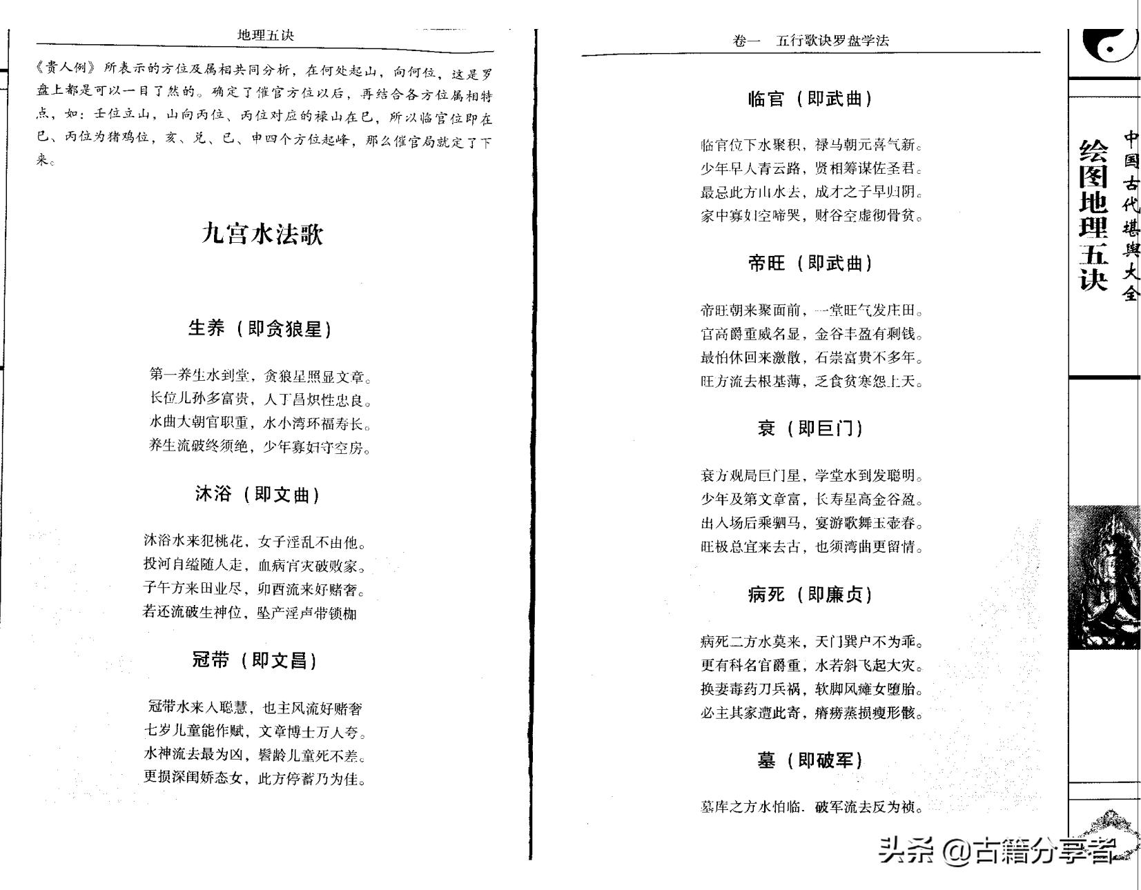 阴宅风水地理五诀图详解,阴阳宅地理风水全集