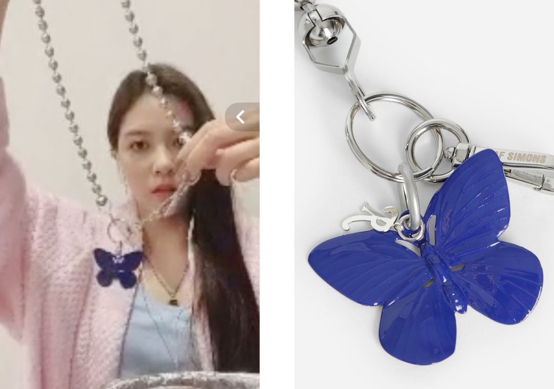 童年饰品金蝴蝶,童年土味发饰效果图