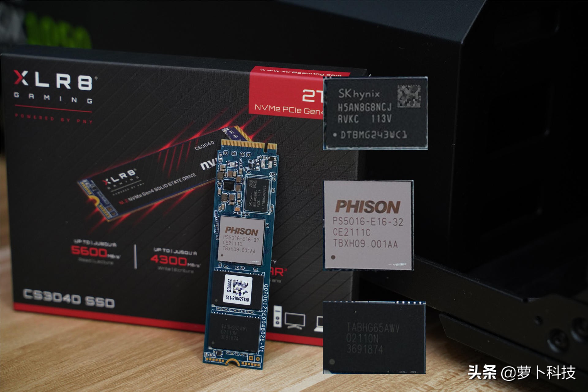 5600MB/s,2TB海量高速！PNYCS3040PCIe4.0SSD评测