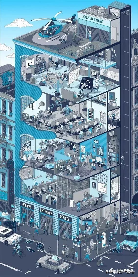 别说了，我们作品集的分析图都用灰系！（附全套素材）