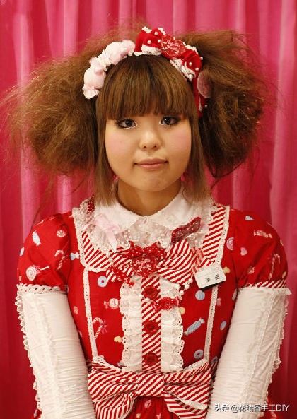 洛丽塔Lolita蝴蝶结,附详细教程,只看“lo娘”服饰,别看相貌哈