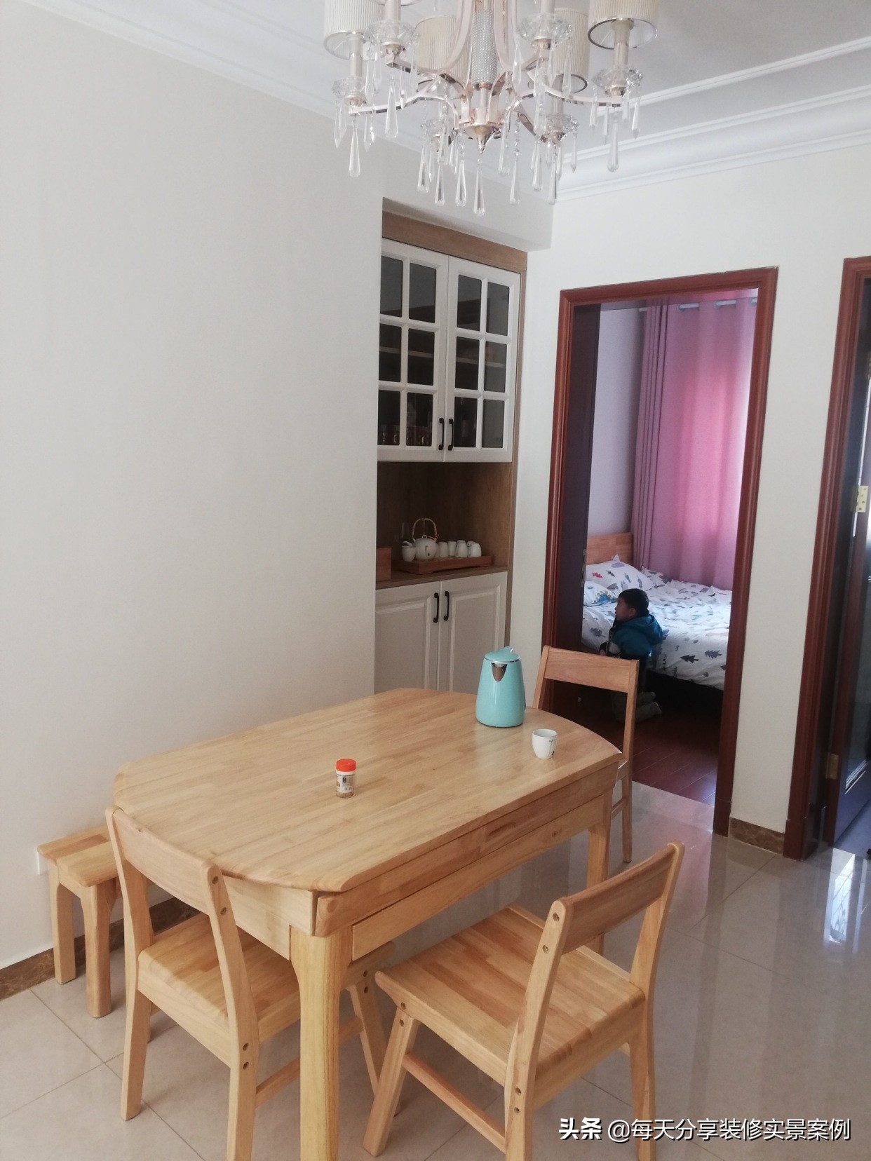 她家刚入住97平恒大精装房，效果还不错，儿子特别高兴，分享一下