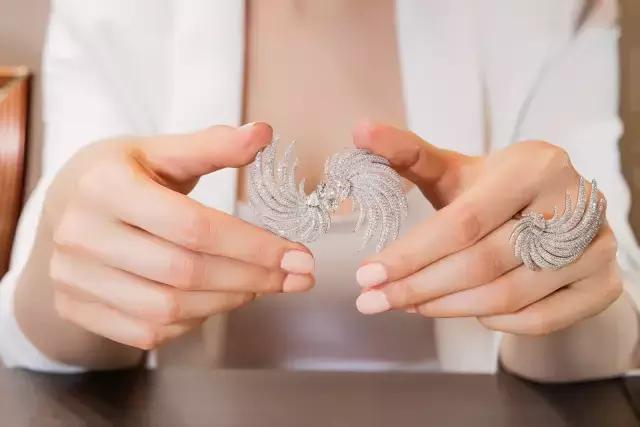 转运招财戒指女气质不掉色,戒指ins小众不掉色招财转运