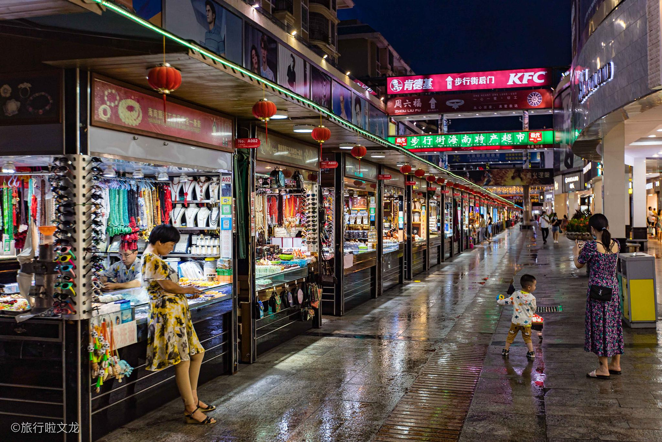 三亚的清晨和晚上,三亚的黄昏美不胜收