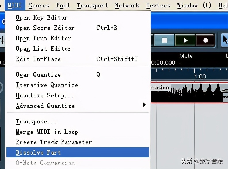大觉者电脑音乐教程──MIDI的编辑与音乐的导出