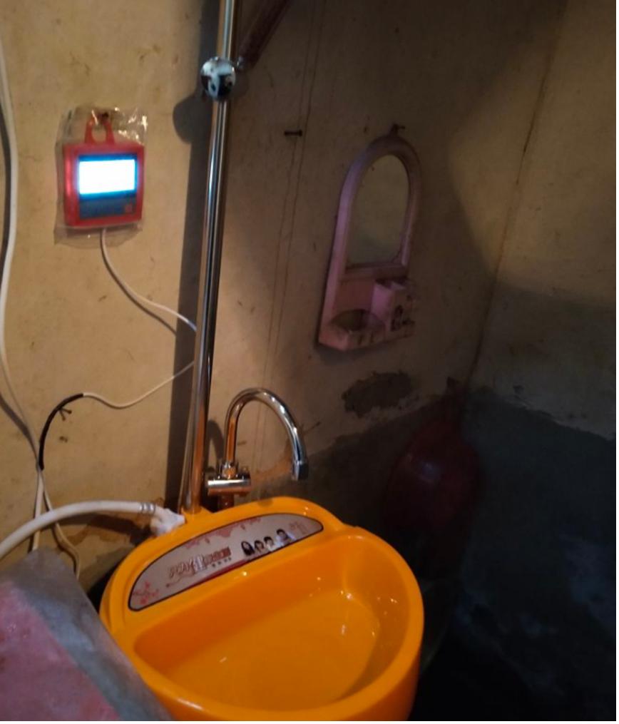 出门便携式洗澡热水器,出门在外洗澡神器