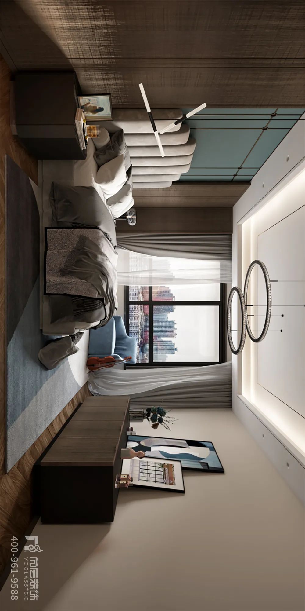 有质感的空间总让人感到舒适惬意,简约轻奢极具魅力的空间