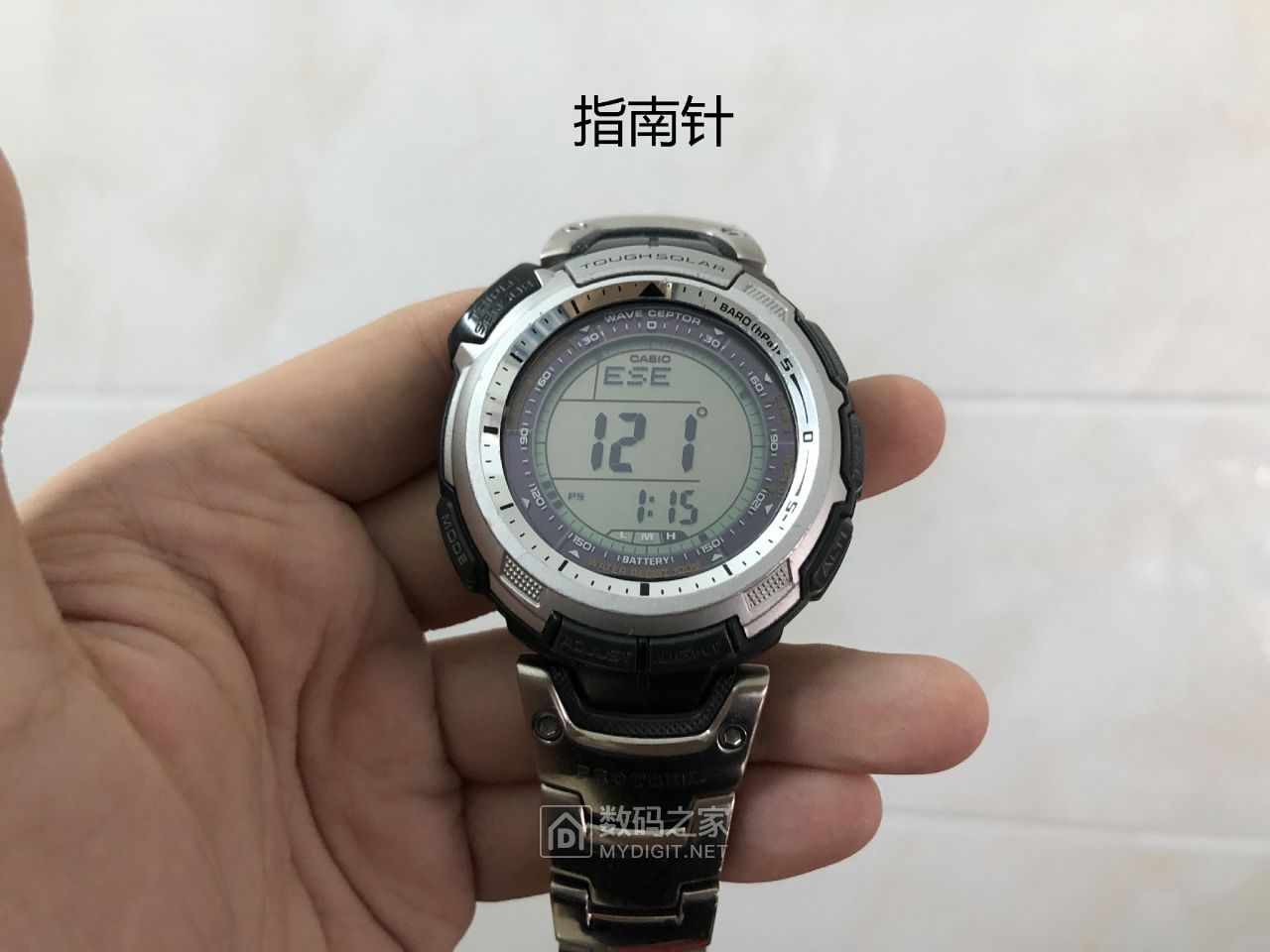 良工巧匠：卡西欧PAW-1300光动能手表电池老化，自行更换并校准