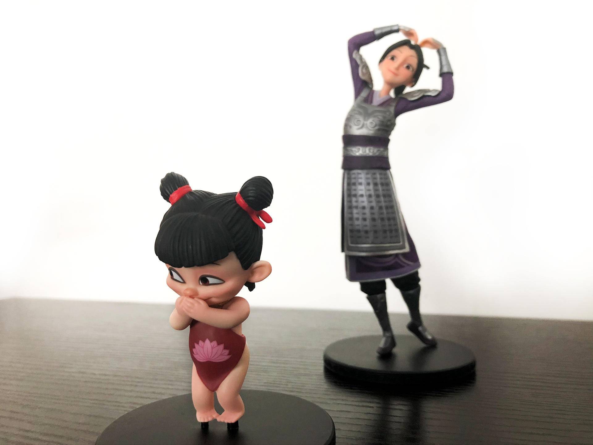 哪吒之魔童降世正版万代手办开箱,手办哪吒之魔童降世