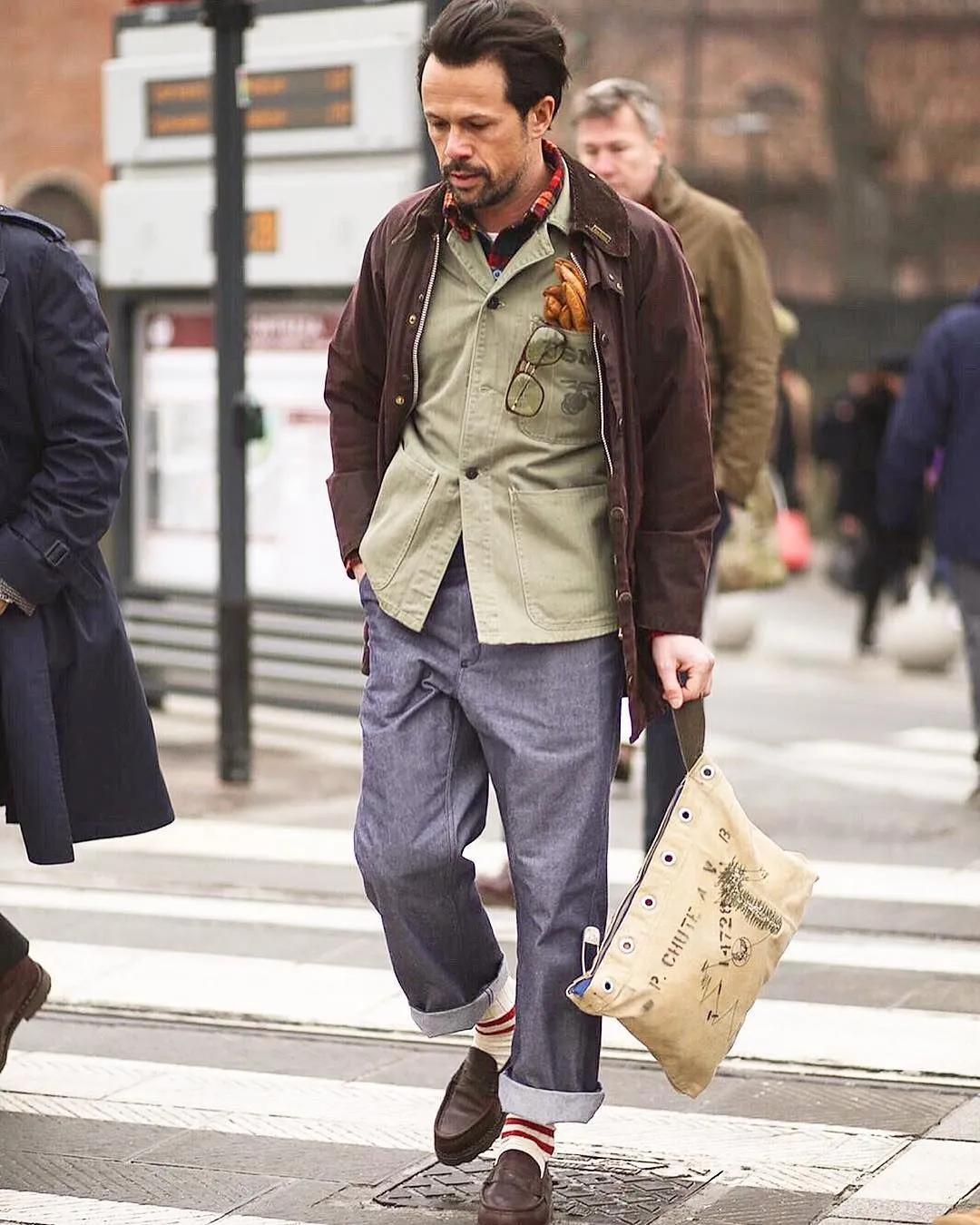 穿军装不要再说M65了,HBT能让你更复古