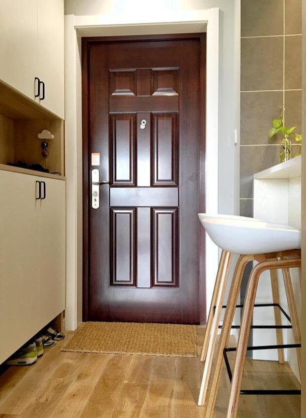 深圳装修晶志装饰89㎡新家装北欧风，地砖做美缝，漂亮极了