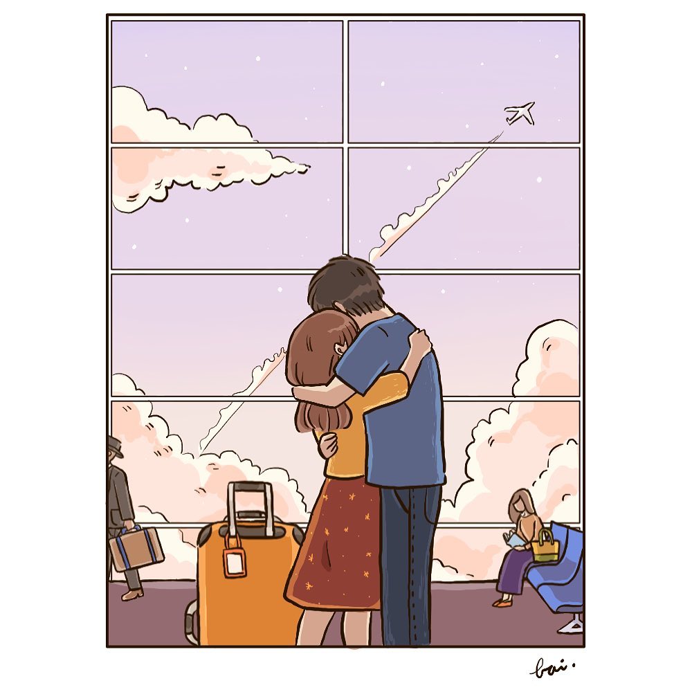 最温馨的情侣小漫画,温馨情侣漫画