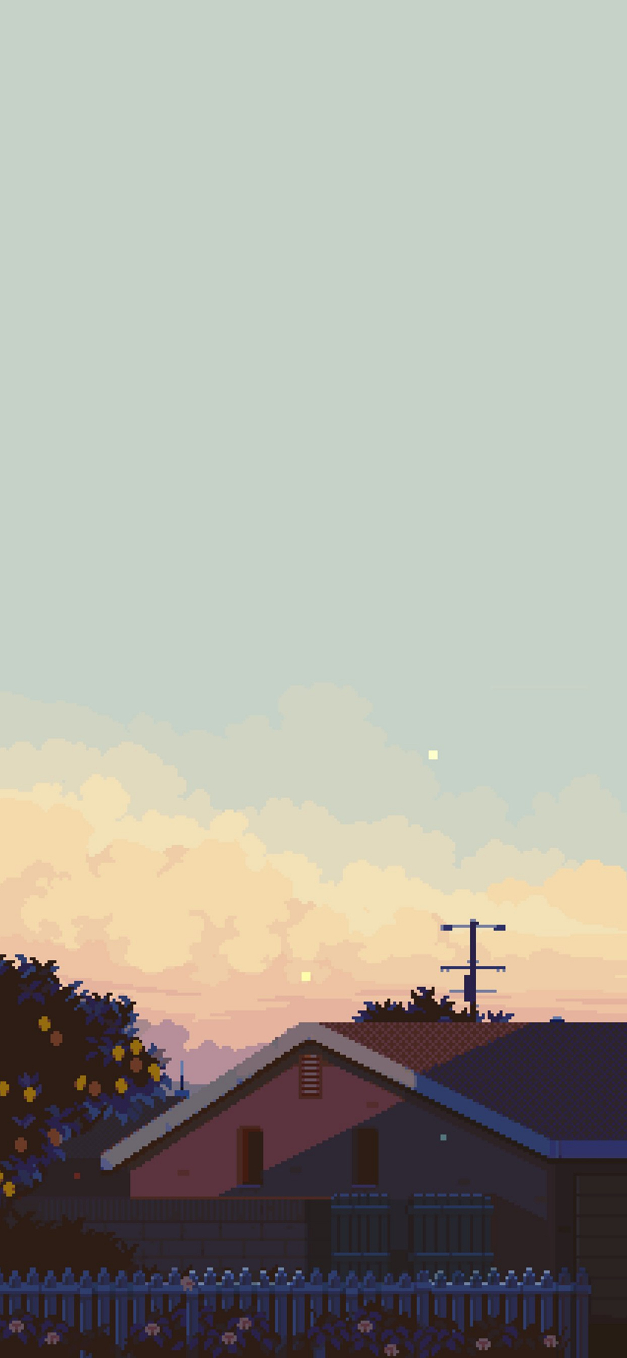 全面屏像素风壁纸,壁纸像素风格动漫