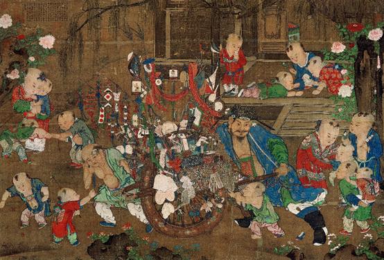 买买买不是现代人的专利!宋代《货郎图》看看古人的“购物车”