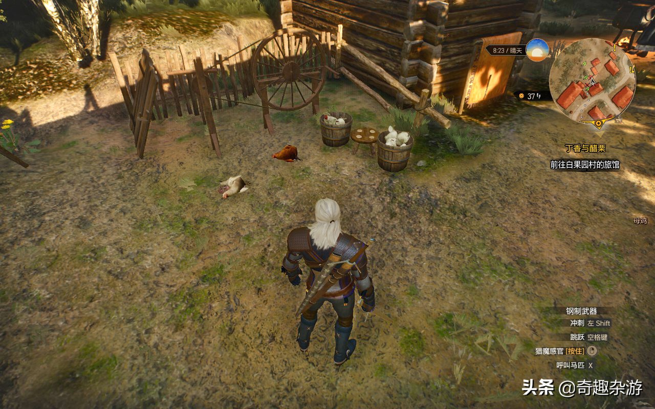 巫师3与上古卷轴5,巫师3上古卷轴