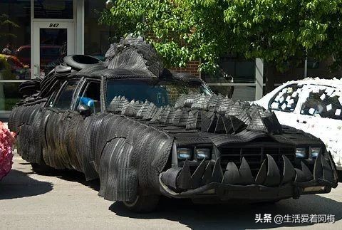 旧轮胎怎么改造成家里的装饰品,旧轮胎变废为宝炼油