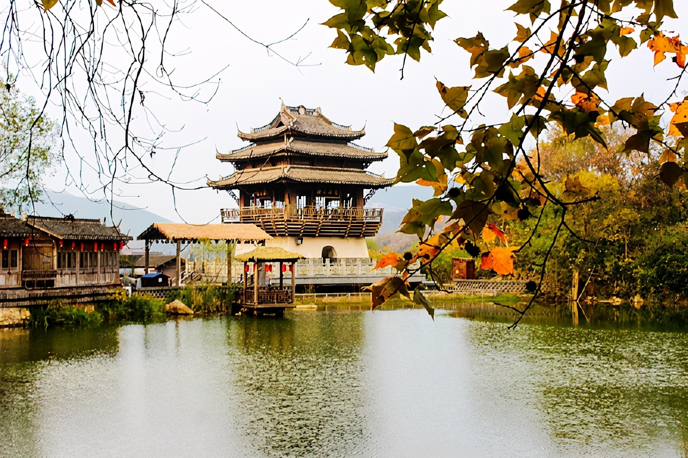 千华古村建于什么年代,千华古村地址