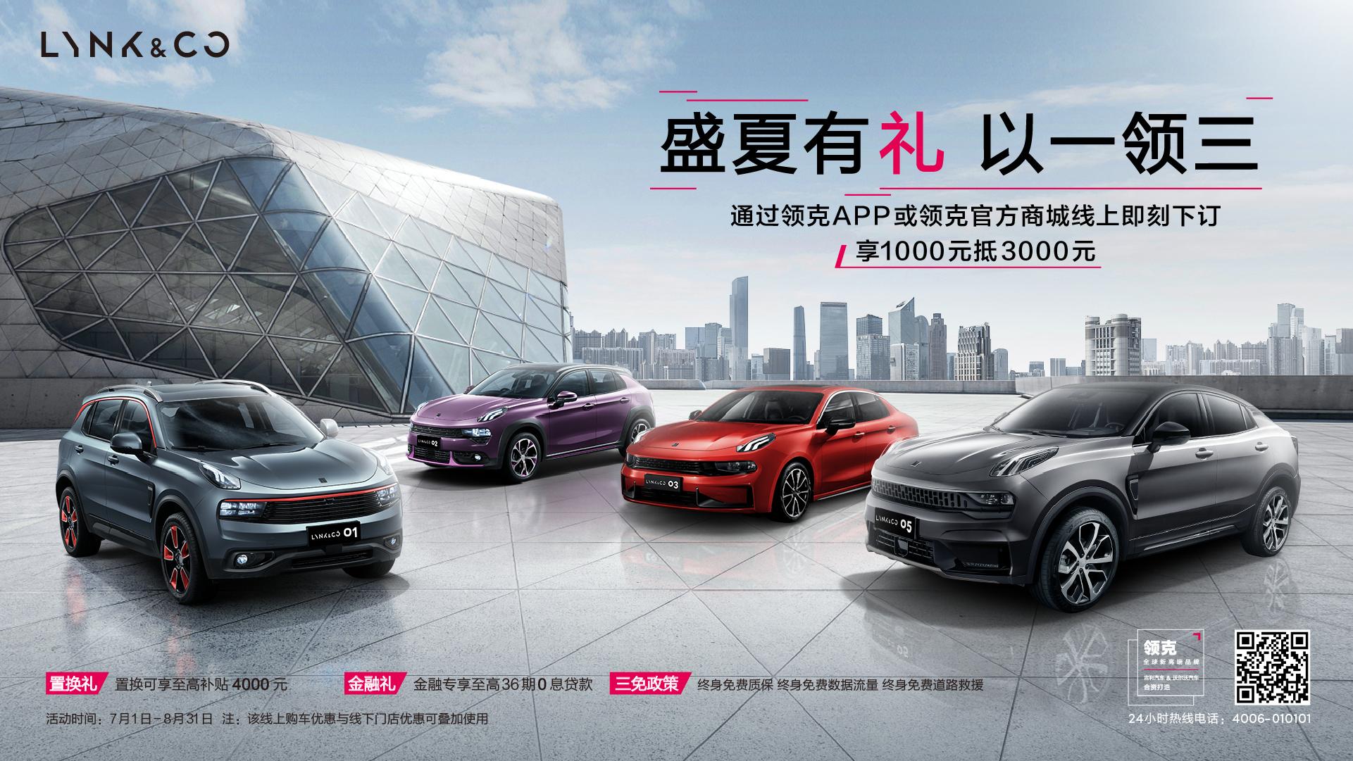 领克购车优惠活动,2023年临海领克购车补贴一览表