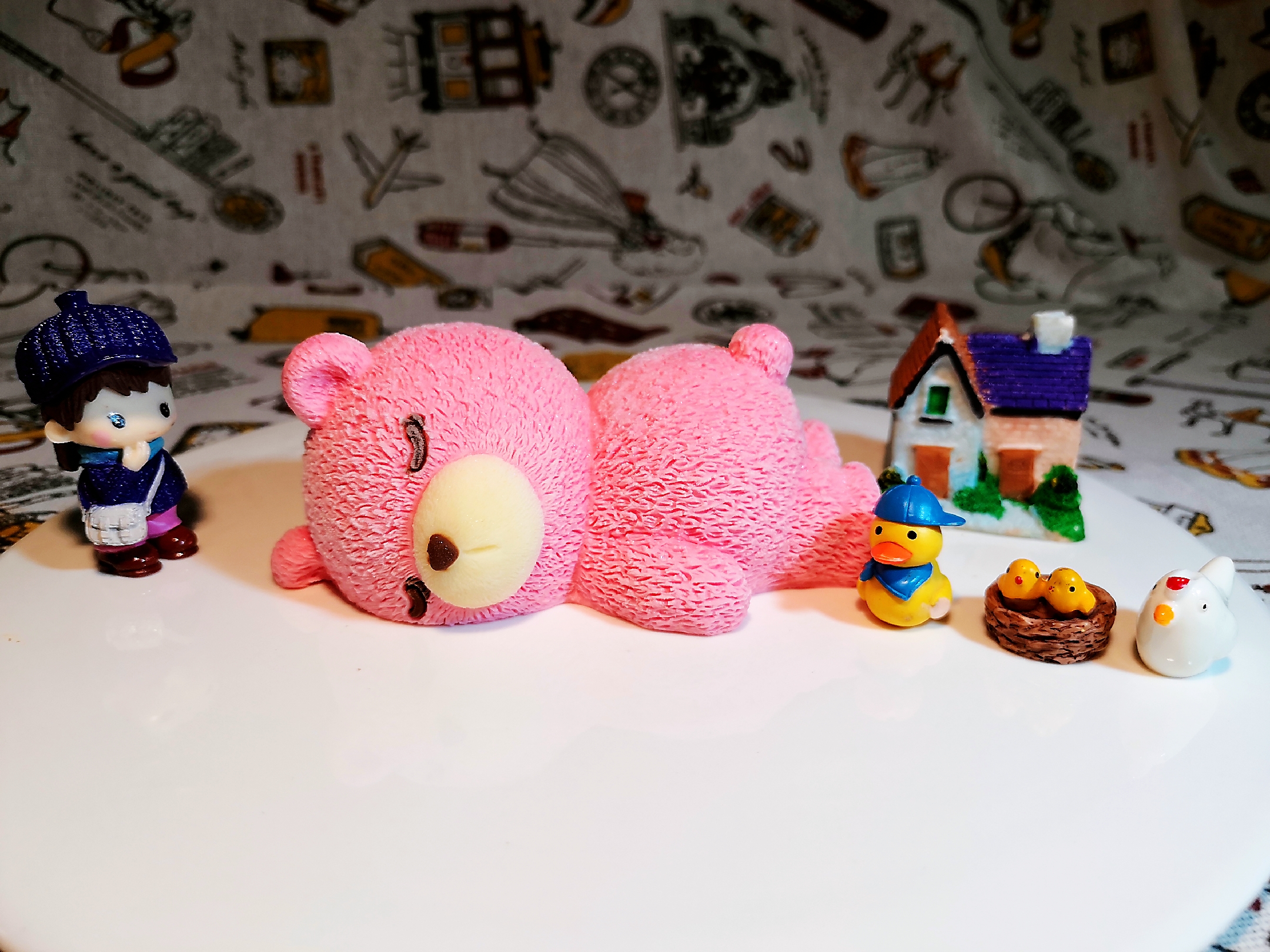 趴趴熊慕斯冰淇淋,趴趴熊慕斯蛋糕制作教程