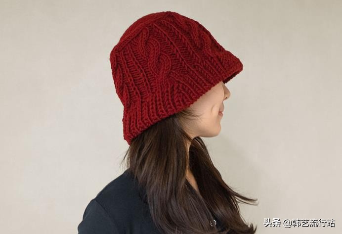 时尚韩版夏凉帽100款的编织教程,今年流行的几款编织帽