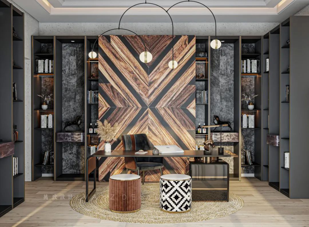 高档董事长办公室装修案例欣赏,董事长办公室豪华装修现代感