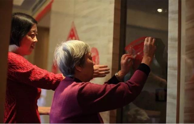 一张喜字贴,贴喜字的讲究