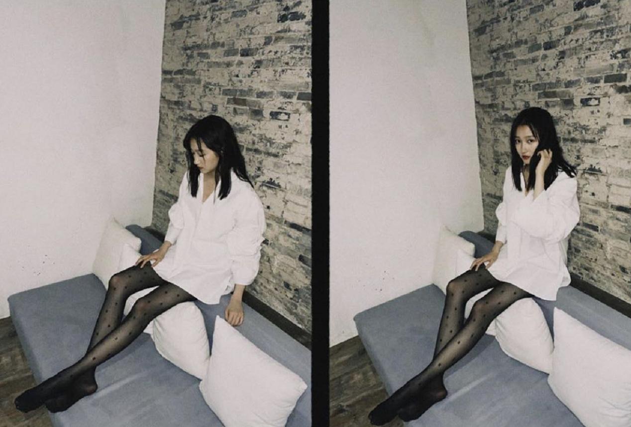 关晓彤晒甜美自拍极光之恋,关晓彤晒男友视觉美照