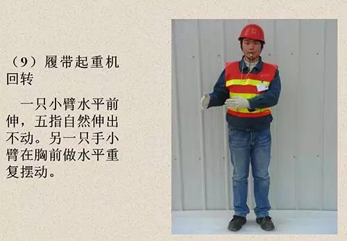 吊车信号工指挥手势图,学习基本吊车操作按键