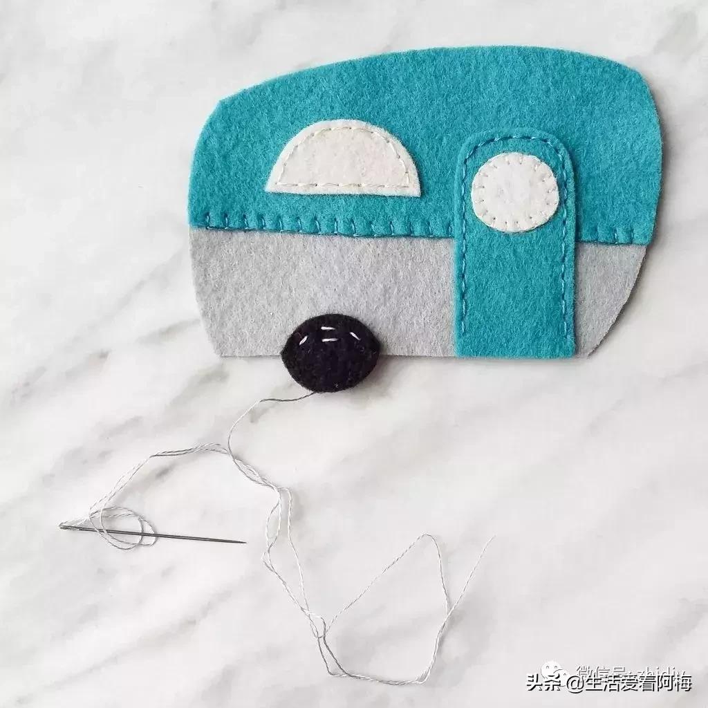 做手工布艺大全简单又漂亮,儿童节手工a4不织布布艺作品