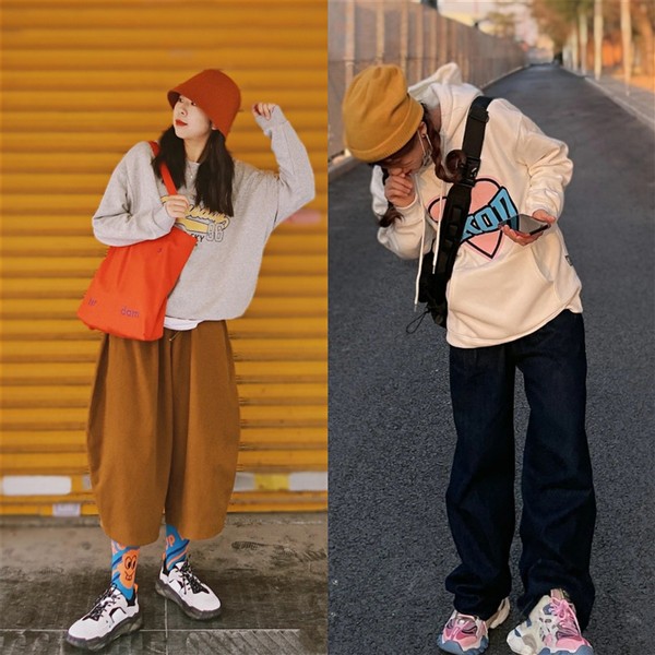 穿老爹鞋怎么搭配才好看,老爹鞋要搭配什么裤子穿