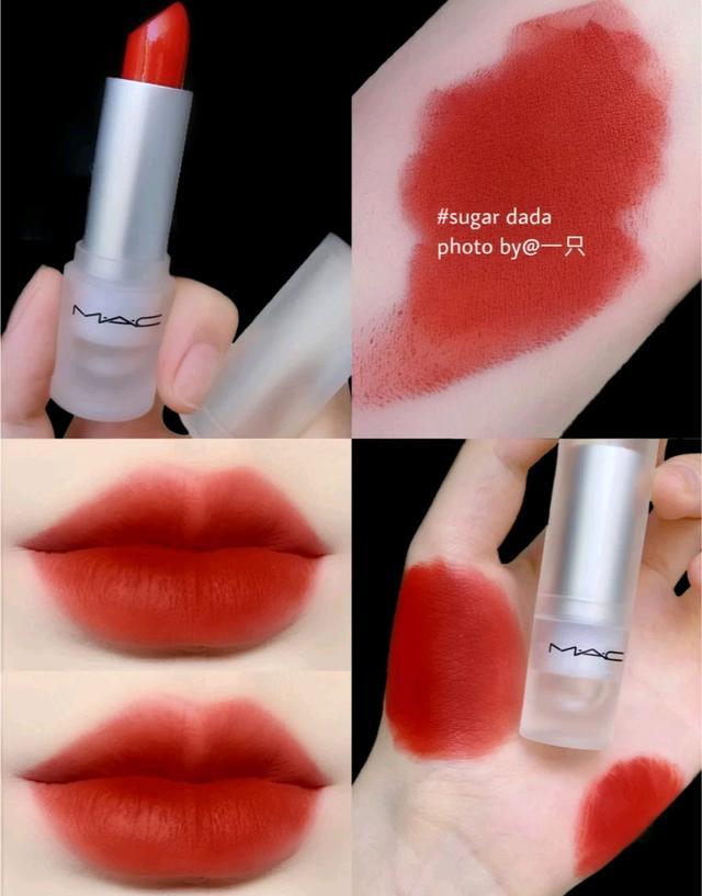 mac新款丝绒雾面口红,mac新款口红黄黑皮显温柔色号