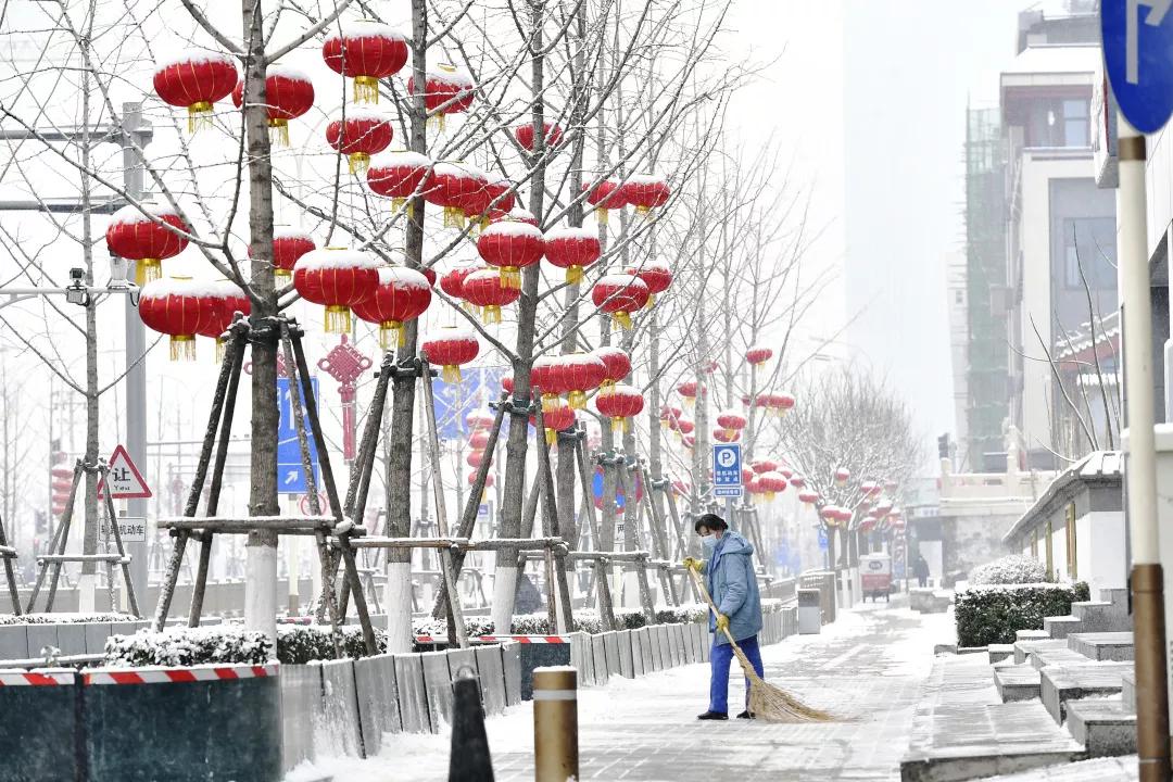 初雪来临，直击通州战“疫”一线！他们一直在坚守