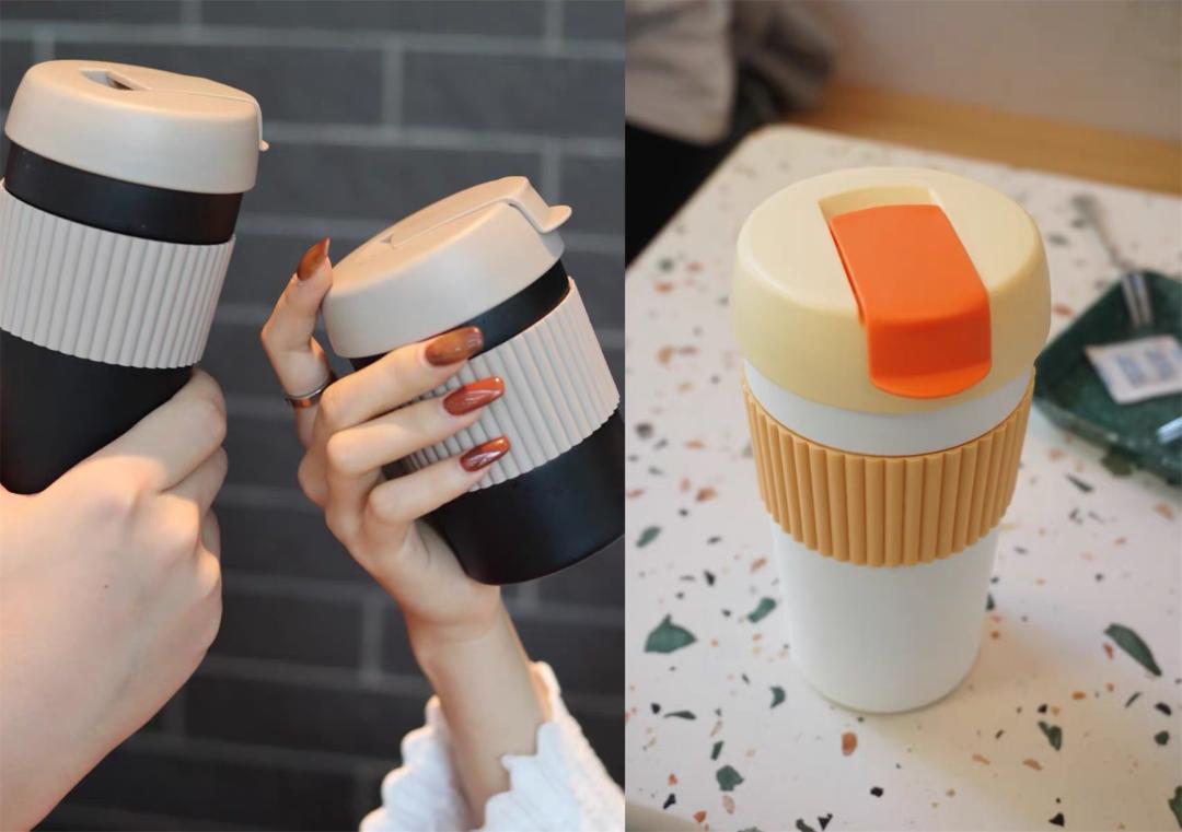 咖啡杯子星巴克保温,星巴克店员甩水壶