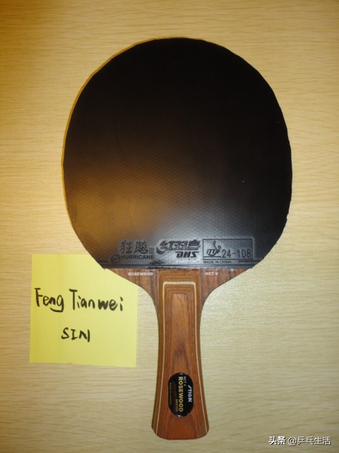 国家队常用乒乓球拍,国家队比赛用最多的球拍