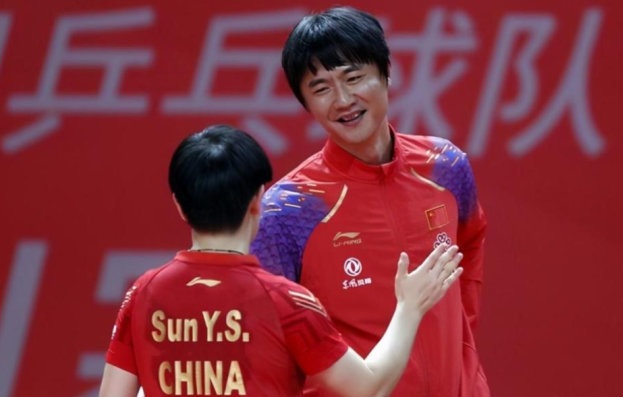 孙颖莎主管教练官宣,孙颖莎和主管教练官宣