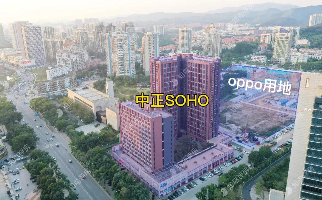 中正soho东莞长安复式楼,长安镇中正soho邮编