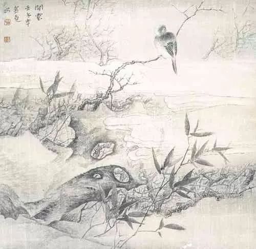 素朴的一花一草、精巧的一鸟一雀